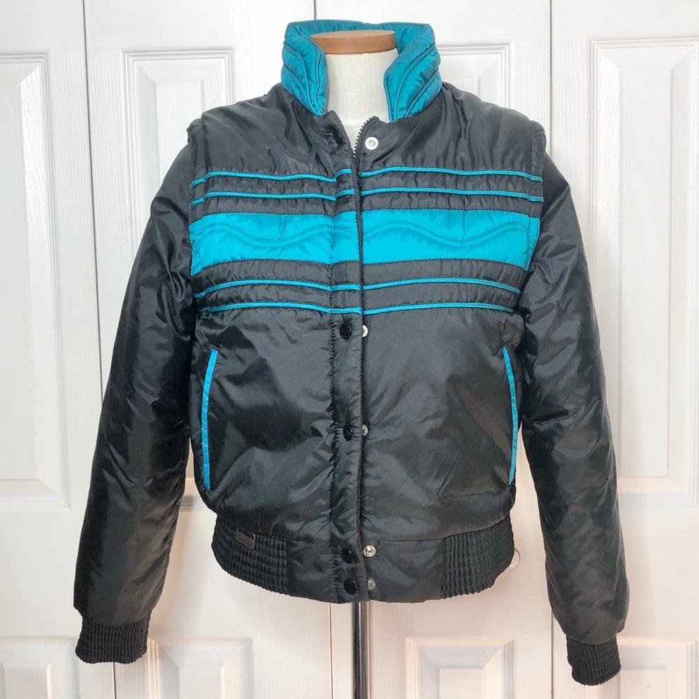 VTG Speedo insulated winter coat, zip off sleeves